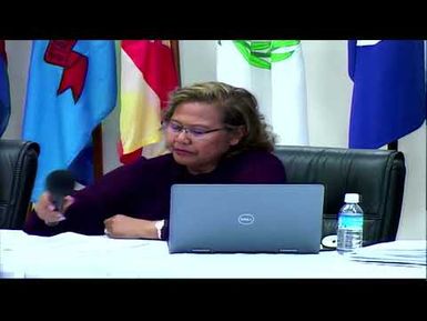 11th OEK, THE SENATE WMFM CMTE Budget Hearing With Aimeliik State Government