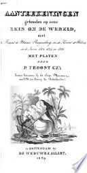 Aanteekeningen gehouden op eene reis om de wereld : met het fregat de Maria Reigersberg en de korvet de Pollux, in de jaren 1824, 1825, en 1826, met platen