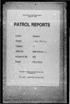 Patrol Reports. Western District, Lake Murray, 1953 - 1956