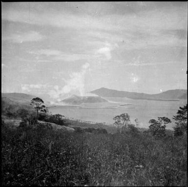 Three weeks after the eruption, Vulcan Island, Rabaul, New Guinea, 1937, 2 / Sarah Chinnery