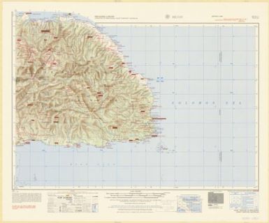 New Guinea 1:250,000 (Huon ; SB 55-11 ; 1966 revised)