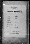 Patrol Reports. Western District, Bamu, 1963 - 1964