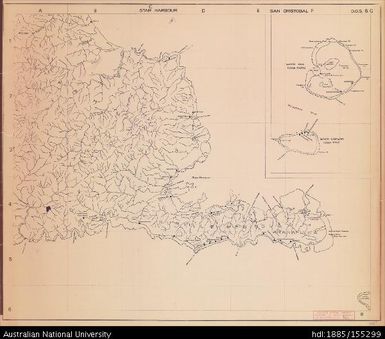 Solomon Islands, San Cristobal, Star Harbour, Series: Sketch, Sheet 8, 1966?, 1:50 000