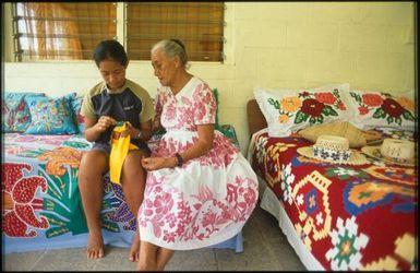 Mareta Matamua and great-grandaughter Nastashjia