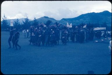 Procession of Highland dancers, between 1955 and 1960 / Tom Meigan