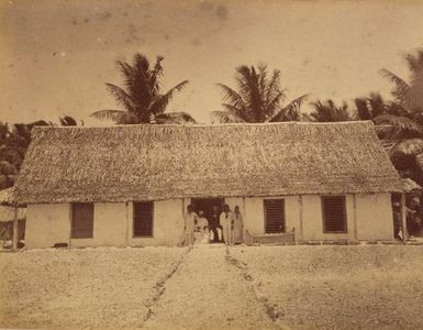 Mission House Atafu. From the album: Views in the Pacific Islands