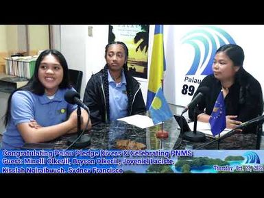 Talk Show with Palau National Marine Sanctuary pt. 2 10/27/2022
