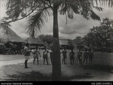 Officers instructing Farmers