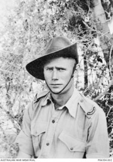 Portrait of WX19860 Lance Corporal (L Cpl) Hugh Kitchener Guthrie, 2/28 Battalion. A native of Claremont, WA, Guthrie worked as a clerk prior to enlisting on 25 February 1942. L Cpl Guthrie was ..