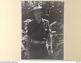 BOUGAINVILLE, SOLOMON ISLANDS, 1944-12-21. LIEUTENANT-COLONEL J.H. BYRNE, COMMANDING OFFICER 42 INFANTRY BATTALION