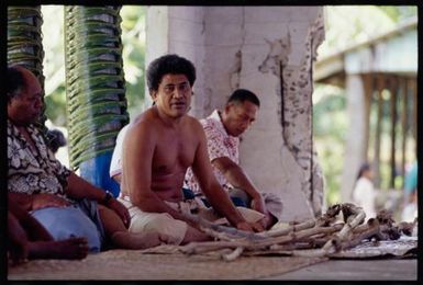 Conferring of Matai Ariki titles, Sāmoa. 'Ava ceremony