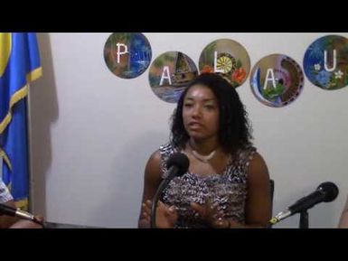 Palau's First Full Basketball Scholarship Student- Sonora Dengokl - (06/16/16)