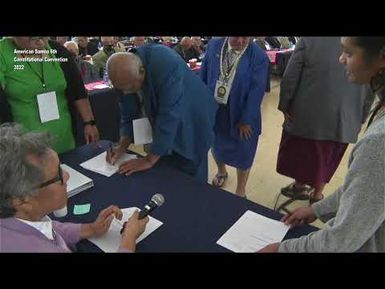 American Samoa 6th Constitutional Convention