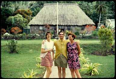 Chief's meeting house at Levuka, Fiji, 1971