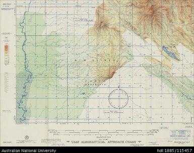 Papua New Guinea, New Guinea, Tugiri, Aeronautical Approach Chart Series, Sheet 988 D-I-G, 1957, 1:250 000