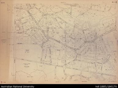 Fiji, Viti Levu, Suva, Cadastral, 2-Chain Series, Sheet M8-1-18, 1959, 1:1 584