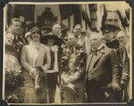 Lieut. and Mrs. Maitland, Lieut and Mrs. Hegenberger welcomed by Mayor Rolph in San Francisco, July 12th 1927