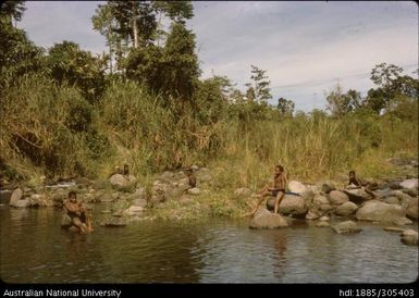 Swimming hole, Popondetta