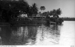 NEW GUINEA, C. 1915. THE GERMAN GOVERNOR'S HOUSE AT MADANG. (DONATED BY LT.-COM. G.A. HILL, RNR.)