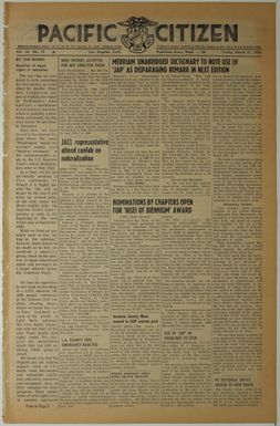 Pacific Citizen, Vol. 46, No. 12 (March 21, 1958)