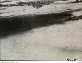 WEWAK AREA, NORTH EAST NEW GUINEA. C. 1945-06. IN ONE OF THE MOST AUDACIOUS RESCUES EVER CARRIED OUT BY THE RAAF, LIEUTENANT (LT) J. P. CARTER, A TEXAS MEMBER OF THE UNITED STATES ARMY AIR FORCE ..