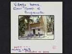 Village home, east coast of Bougainville, [Papua New Guinea], May 1963