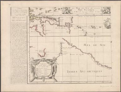 La Mer de Sud dite autrement Mer Pacifique / par P. Du-Val 1679