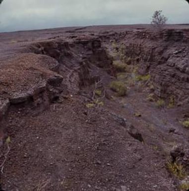 [Rift landscape in Kilauea, United States]
