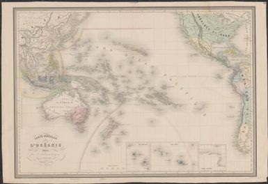 Carte generale de l'Oceanie