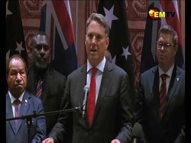 AUSTRALIA STRONG PARTNER TO PNG