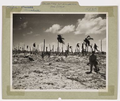 Occupation of Eniwetok Air Strip