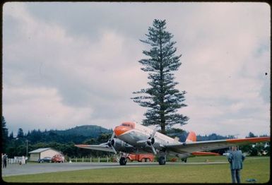 ZK-AKS ready for take-off from Norfolk Island