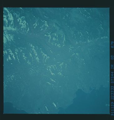 S44-83-078 - STS-044 - Earth observations taken during the STS-44 mission