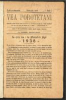Vea Porotetani 1938