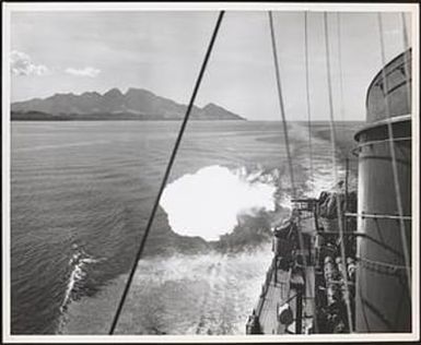 Destroyer gunfire support, Guadalcanal