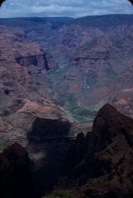 [Landscape of Waimea Canyon, United States]
