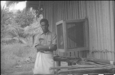 Mosquito window-trap (1) : Maprik, Papua New Guinea,1959 / Terence and Margaret Spencer