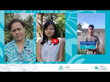Teen Tuna Tok: Fisheries Scientist from SPC and FFA reply to Thomas from Kiribati