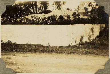 Royal cemetery in Nuku'aloafa, Tonga, 1928