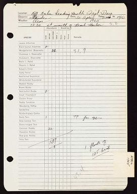 Oahu to Howland, May - June 1965 (R. S. Standen)