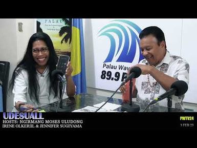 Udesuall with Ngirmang, Irene & Jennifer (3FEB23)