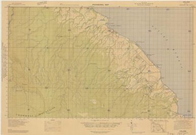 Provisional map, northeast New Guinea: Kalasa (Sheet Kalasa)