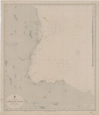 [German nautical charts of German New Guinea, Micronesia, Samoa and Kiautschou]: S-Stiller Ozean. Neu Guinea. Kaiser Wilhelms Land. Astrolabe Bucht. (Sheet 558)