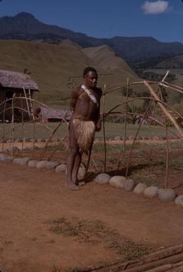 [Person in Mount Piora, Papua New Guinea]