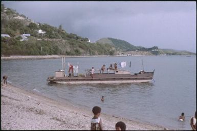 Boat, Port Moresby environs (1) : Papua New Guinea, 1976-1978 / Terence and Margaret Spencer