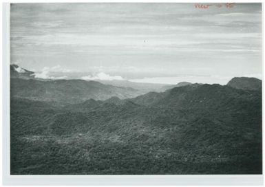 Topographical map Mt. Balbi area - Bougainville (photo 16)