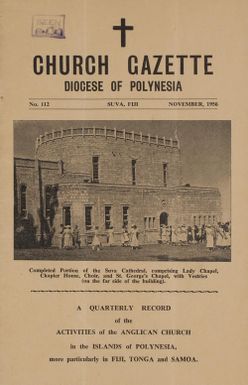 Church Gazette, Polynesia: November 1956