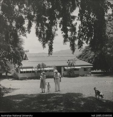 Officer and family