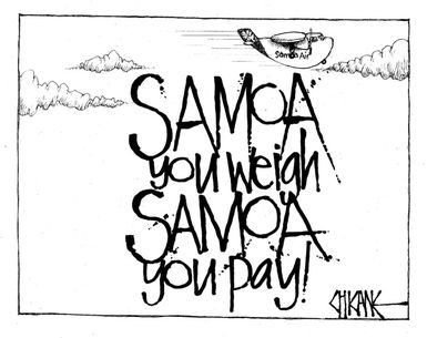 Winter, Mark 1958- :[Samoa you weigh]. 4 April 2013