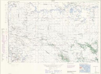 Papua New Guinea 1:500 000 settlement and communication (Sheet PNG  3)